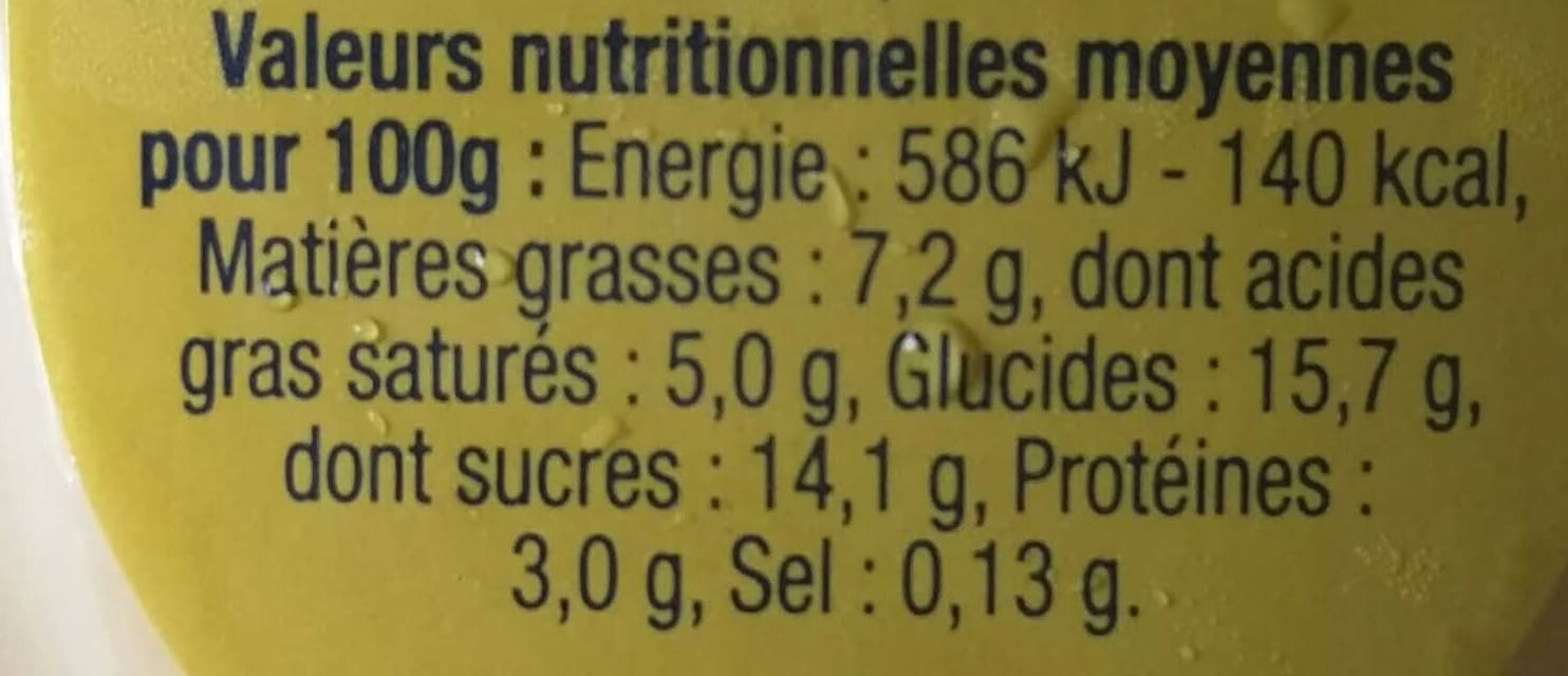 Danone Le Liégeois Saveur Vanille packshot