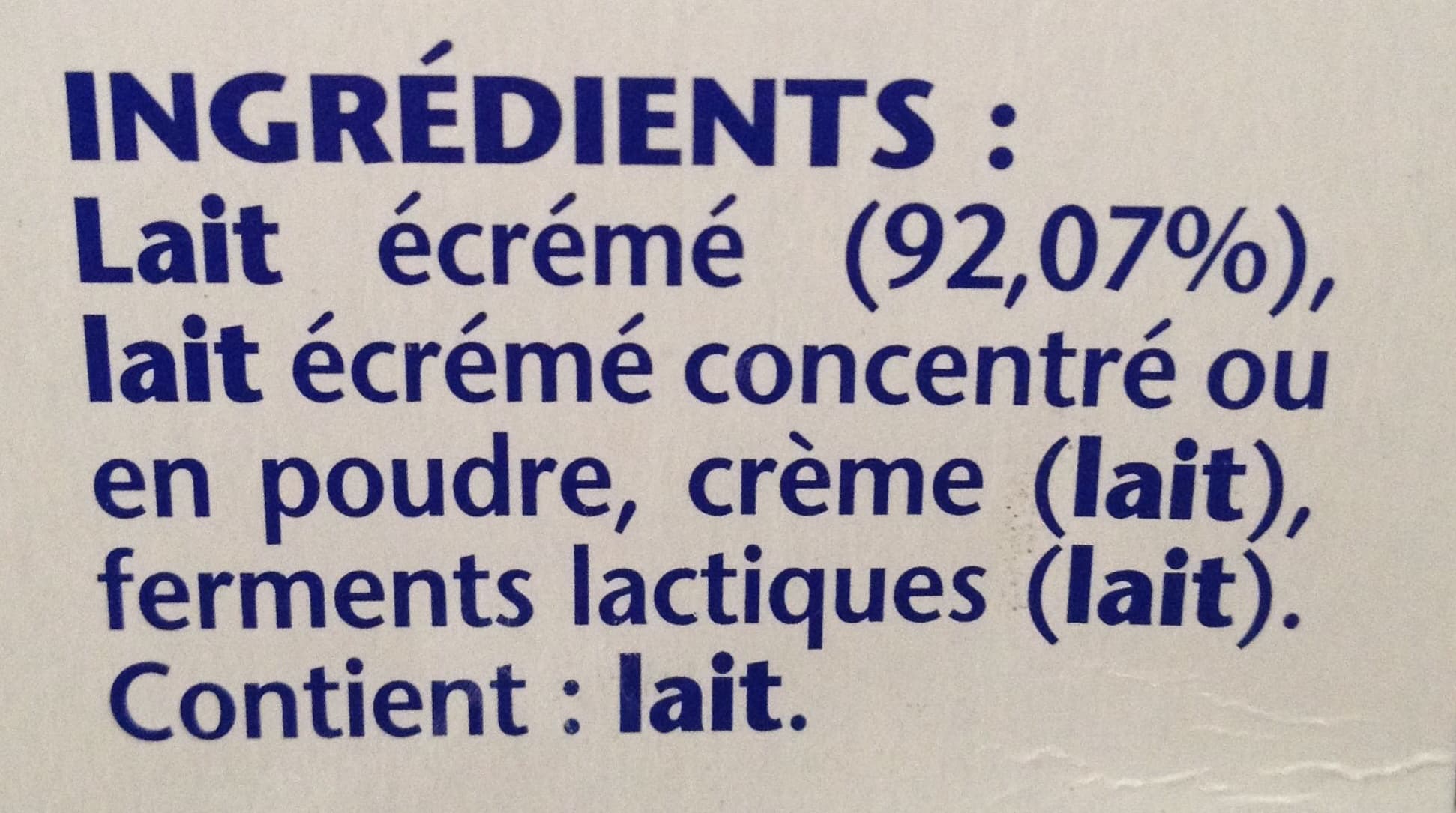 Danone Yaourt (Nature) 16 Pots packshot