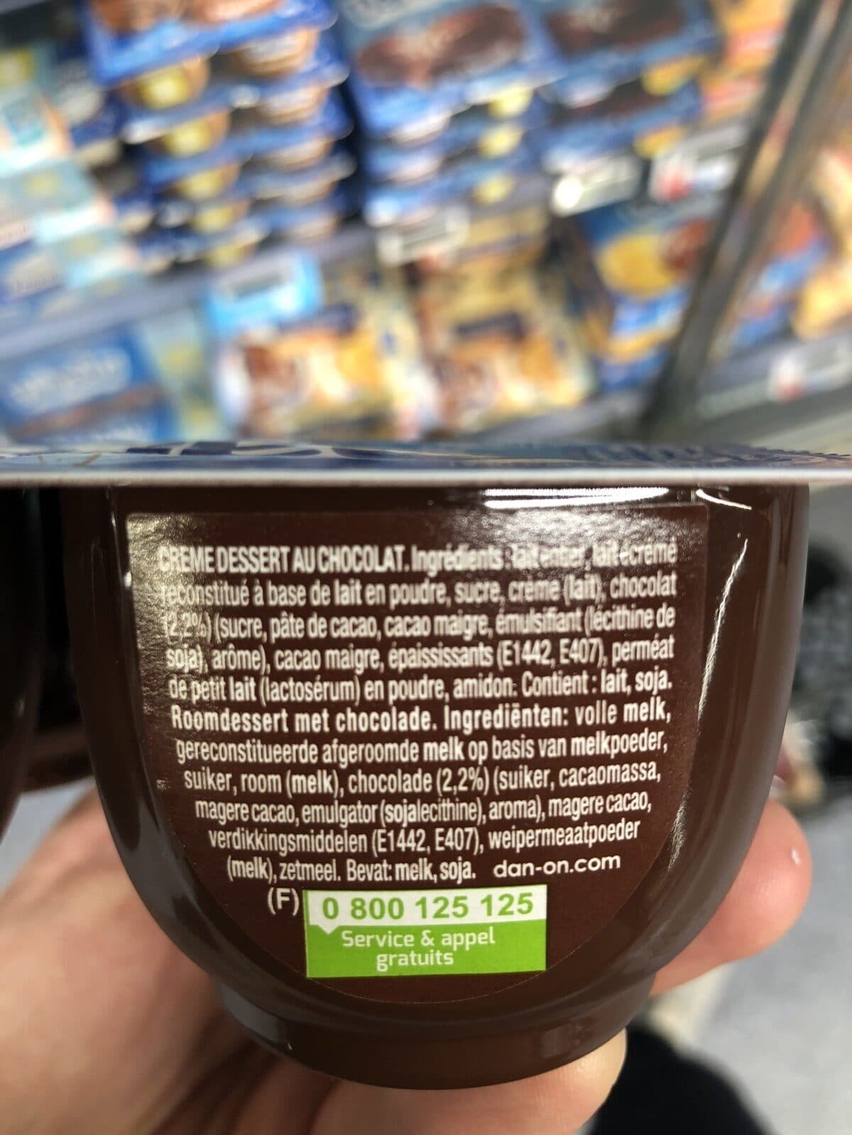 Danone Danone Danette Schokolade (4x125g) 500g packshot