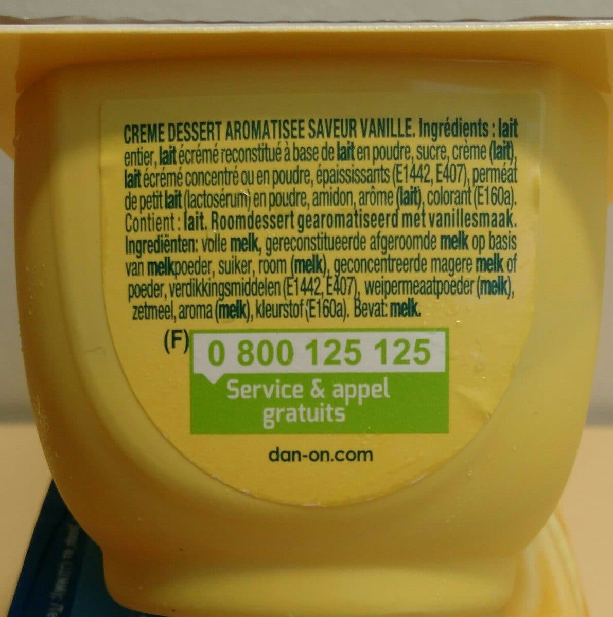 Danone Danone Danette Vanille Geschmack (4x125g) 500g packshot