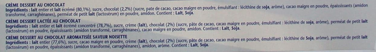 Danette Danette aux 3 Chocolats packshot