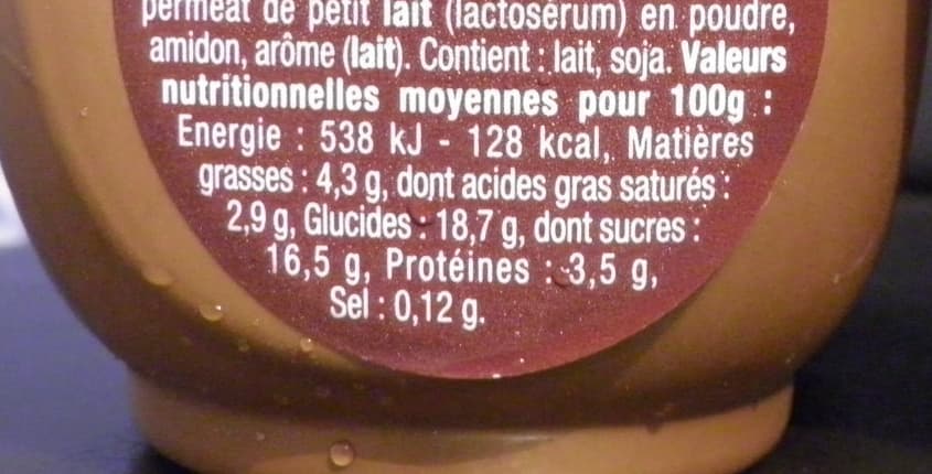 Danette Danette (la Chocolaterie Choco Saveur Praliné) packshot