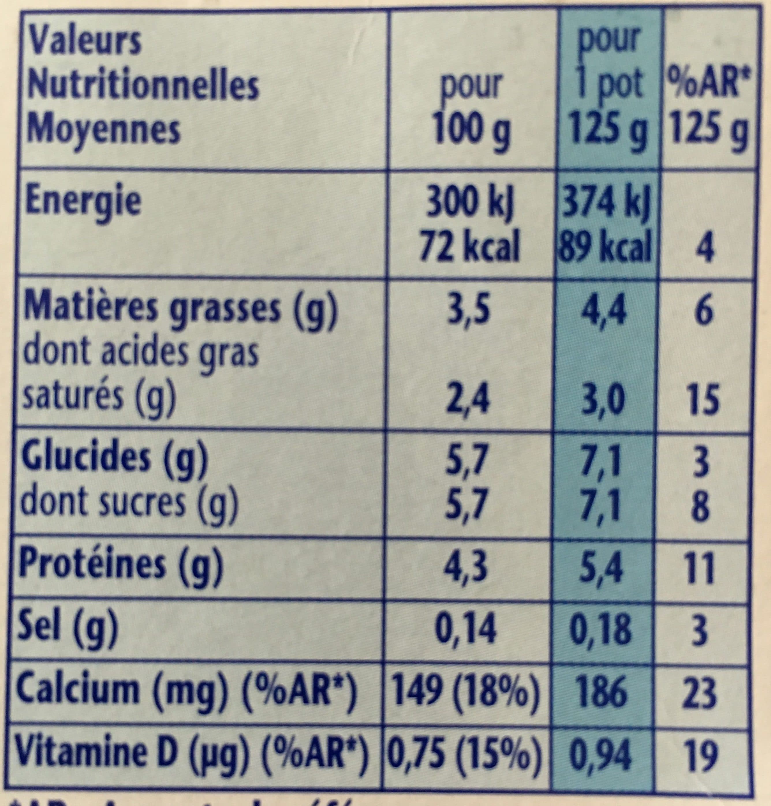 danone Velouté nature packshot