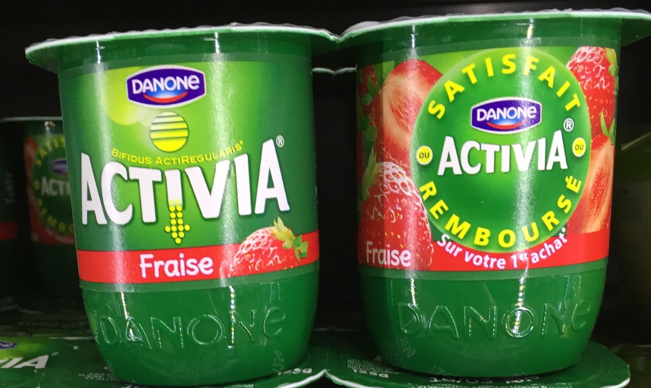 Activia Activia Fraise packshot