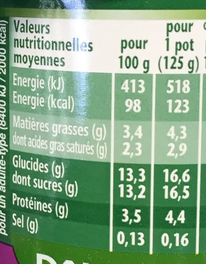 Activia Activia Fruits Figues packshot