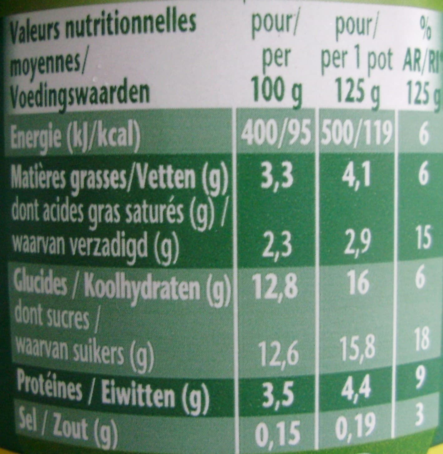 Activia Activia Fruits Ananas packshot