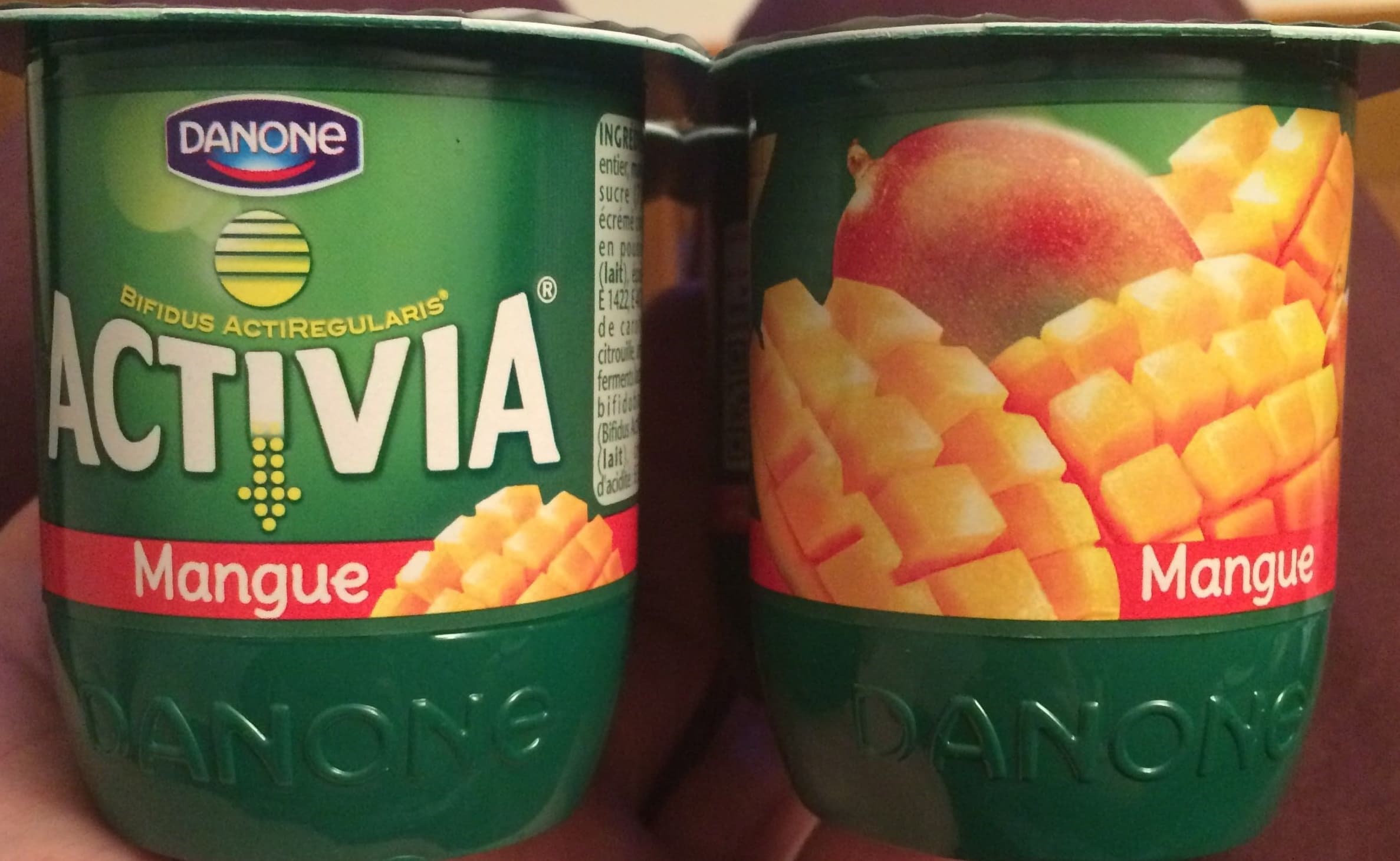 Activia Activia mangue packshot