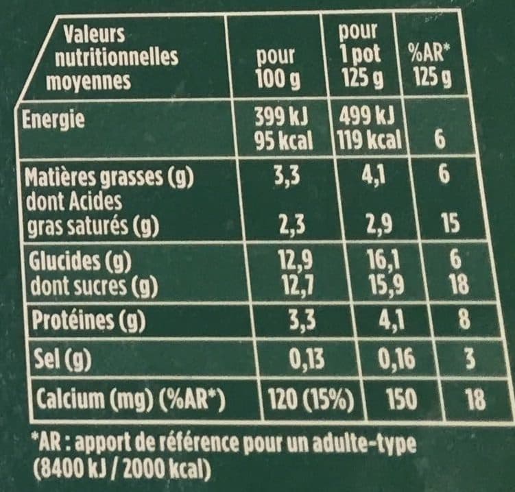 Activia Activia aux fruits packshot