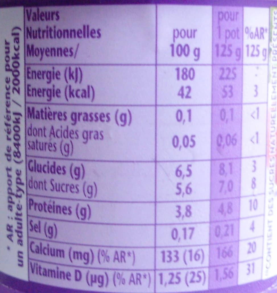 Danone Taillefine aux Fruits (0 % MG, 0 % Sucres Ajoutés) Cerise packshot