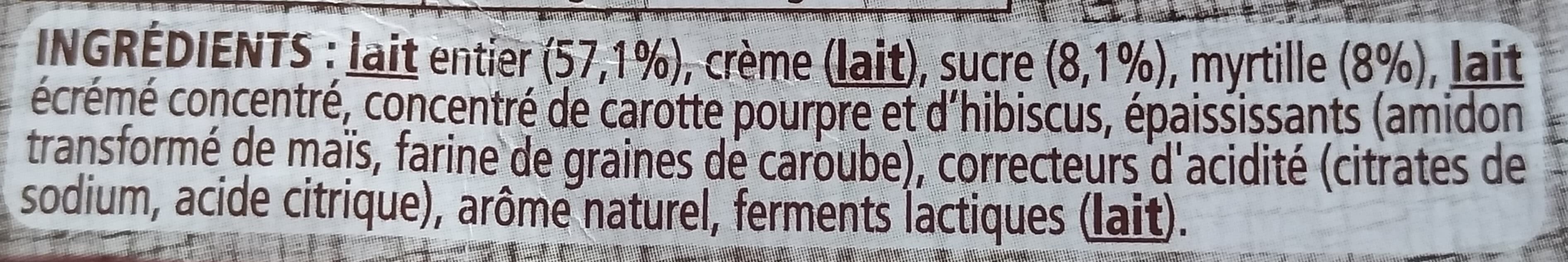 Danone Gervais bicouche myrtilles 115 g x 2 packshot