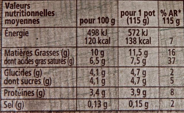 Danone Gervais Le Yaourt Nature packshot