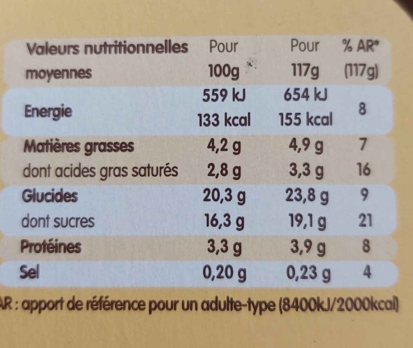 Danette Danette pop saveur vanille 117 g x 4 packshot
