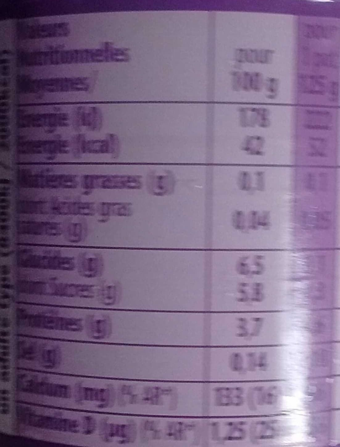 Danone Taillefine aux fruits 0% Ananas packshot