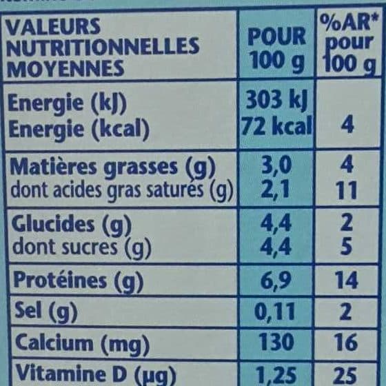 Danone Jockey 3% de mg nature 100 g x 8 packshot