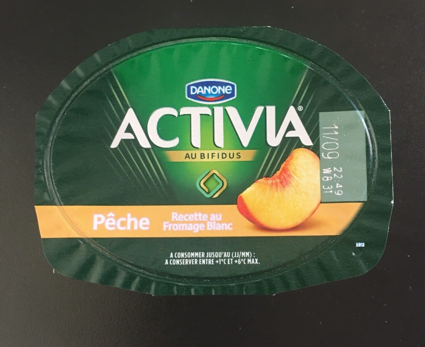 Danone Activa au bifidus recette au fromage blanc packshot