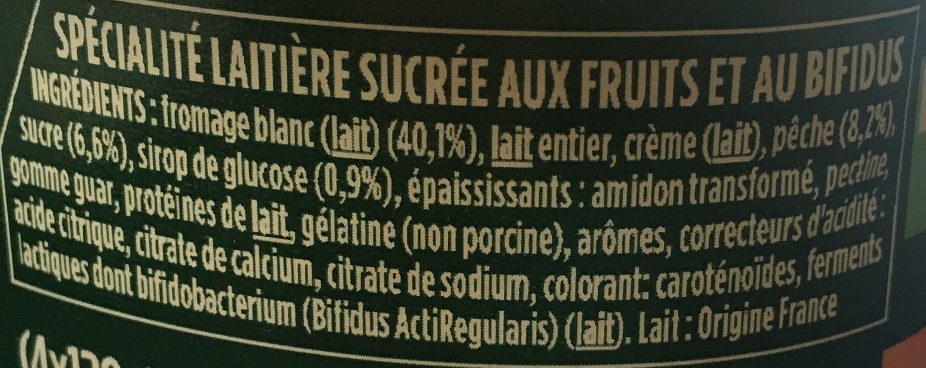 Danone Activa au bifidus recette au fromage blanc packshot