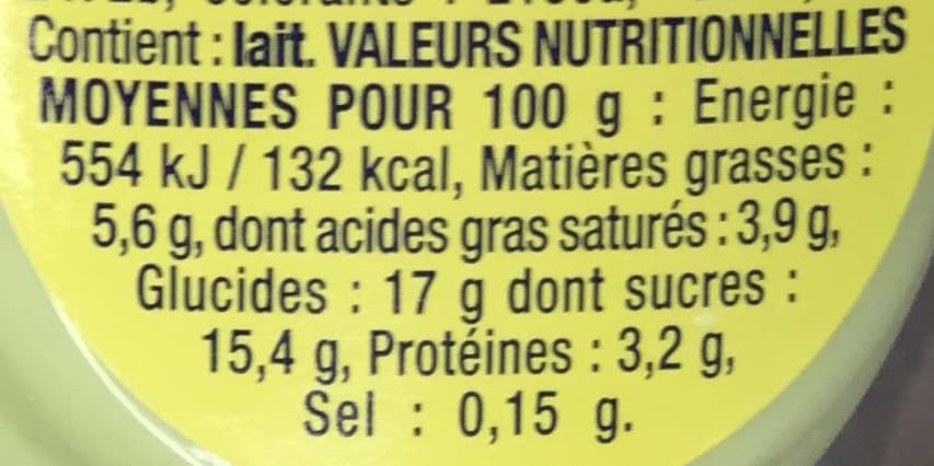 Danette Danette (le Liégeois Saveur Pistache) 4 Pots packshot