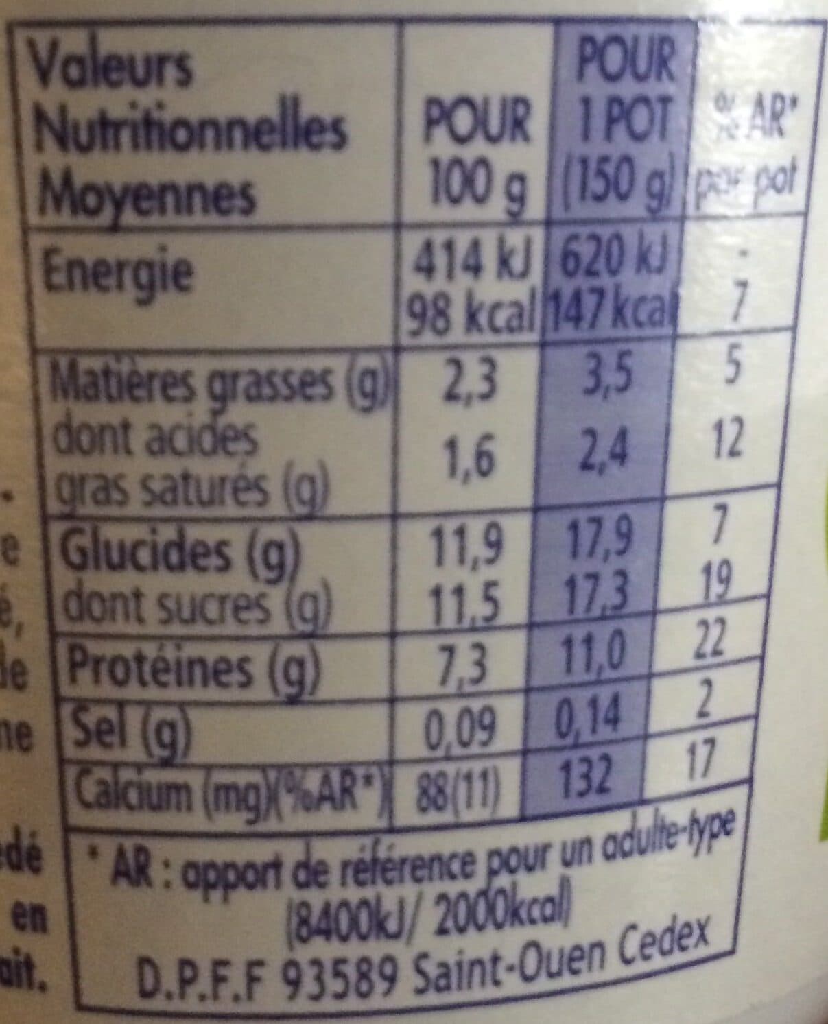 Danio Danio banane packshot