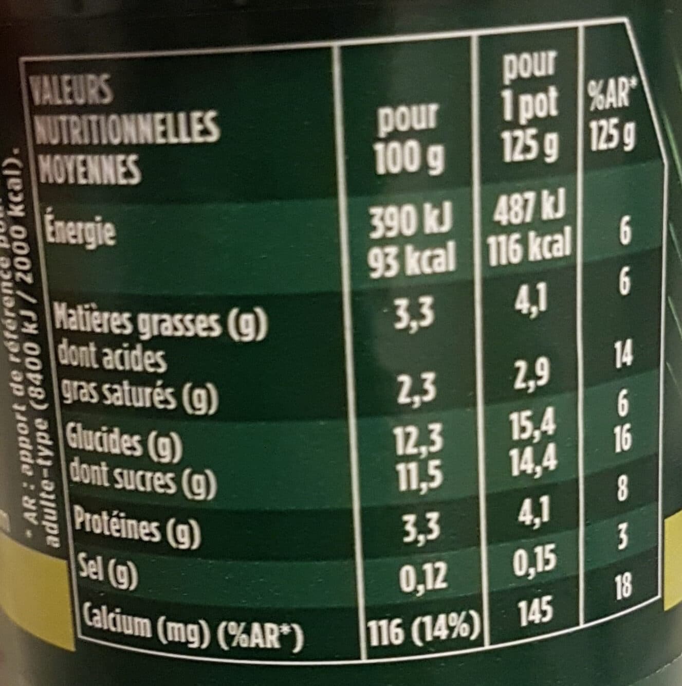 Activia Activia poire packshot