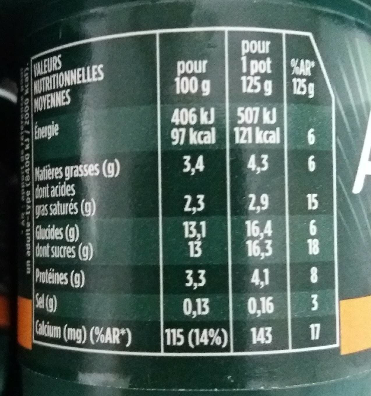 Activia Activia mangue packshot