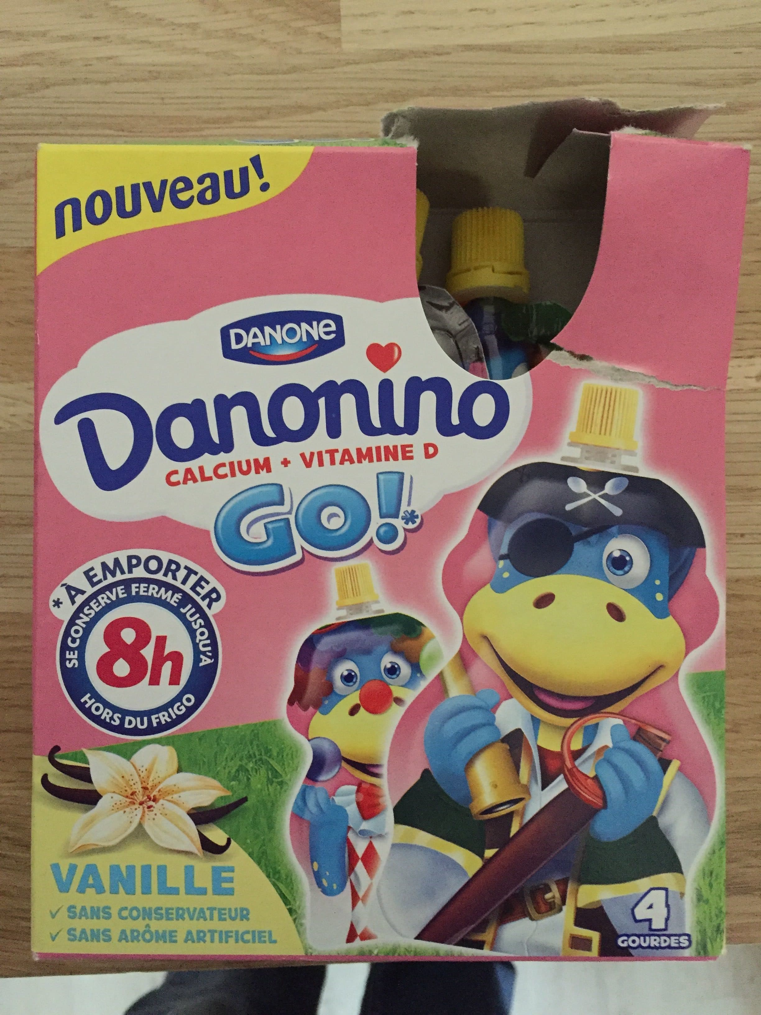 Danone Danonino GO! packshot