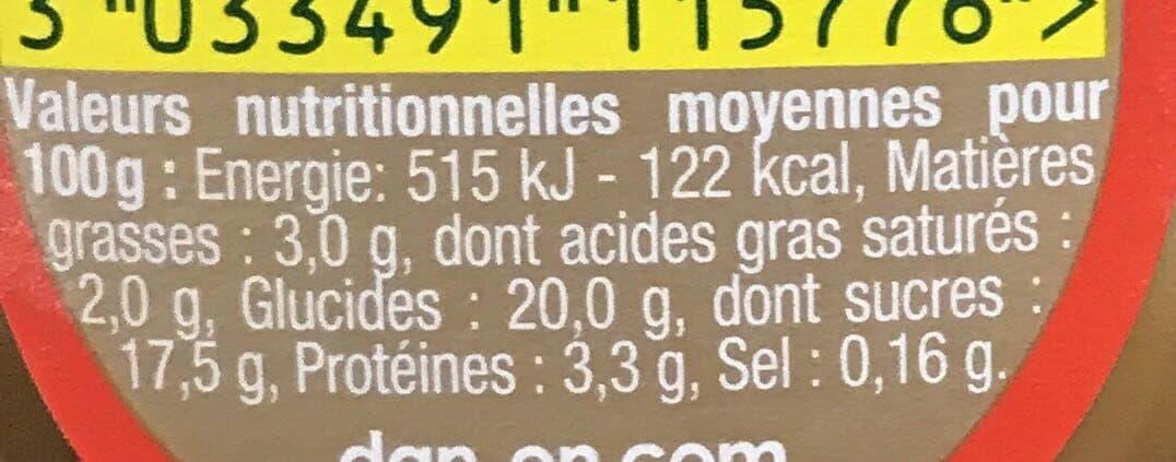 Danette Danette Chocolat saveur Banane (Prix choc) packshot