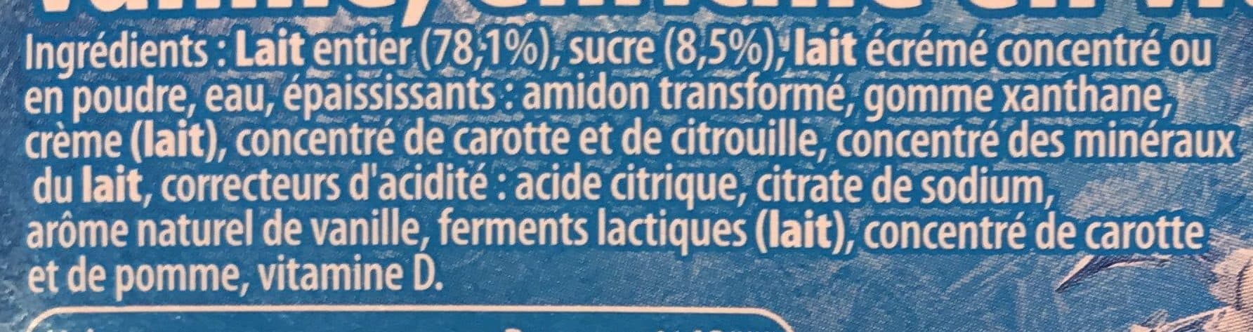 Danone La Reine des Neiges Vanille packshot