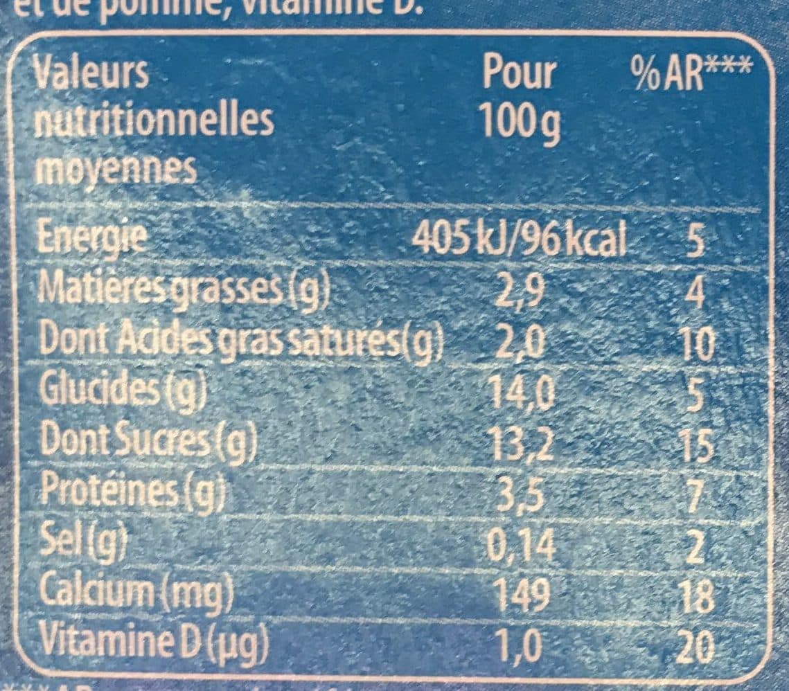 Danone La Reine des Neiges Vanille packshot
