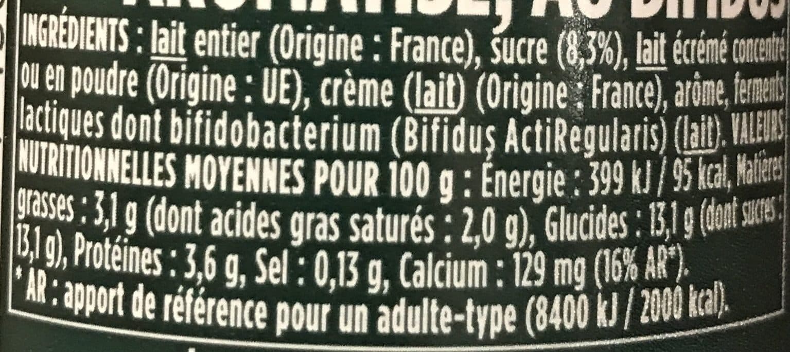 Activia Activia saveur framboise packshot