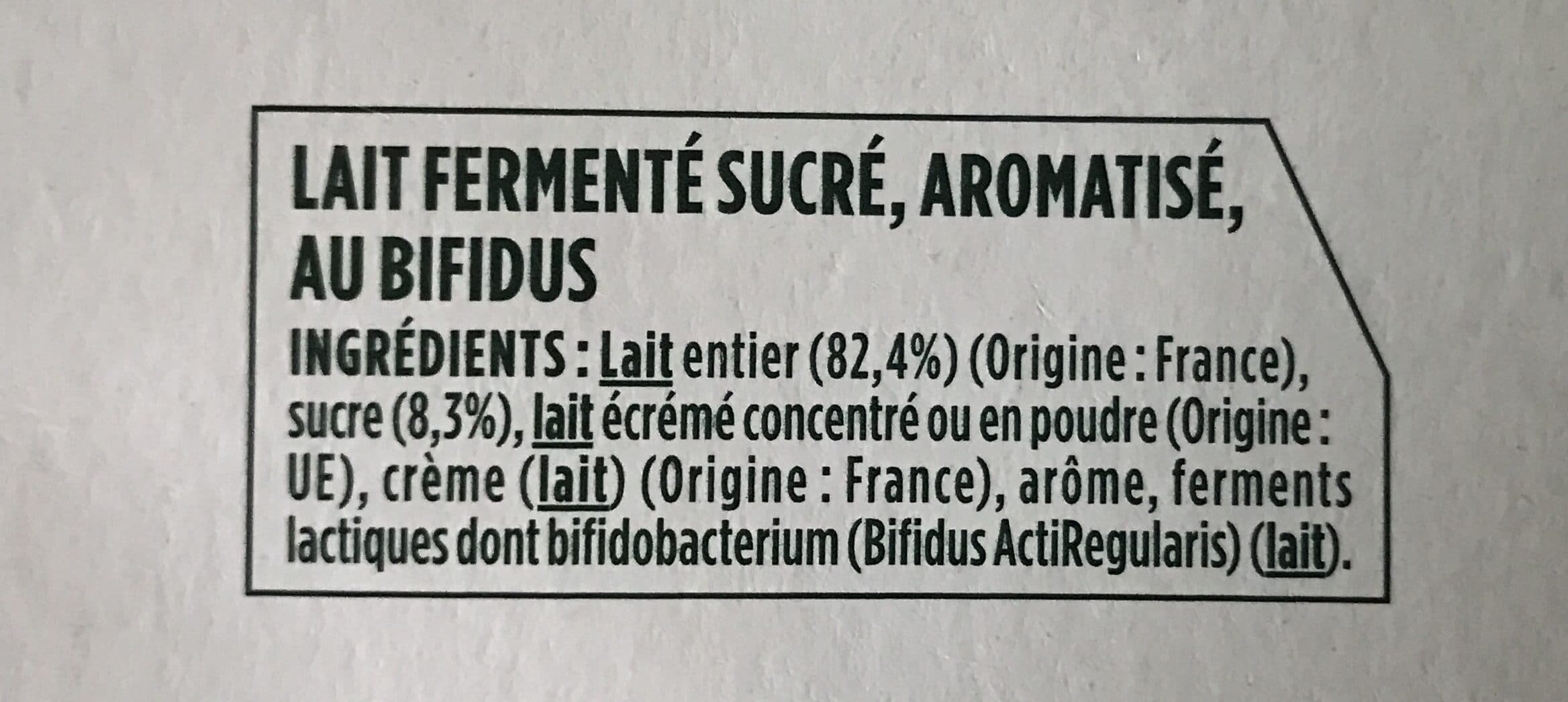 Activia Activia saveur vanille packshot