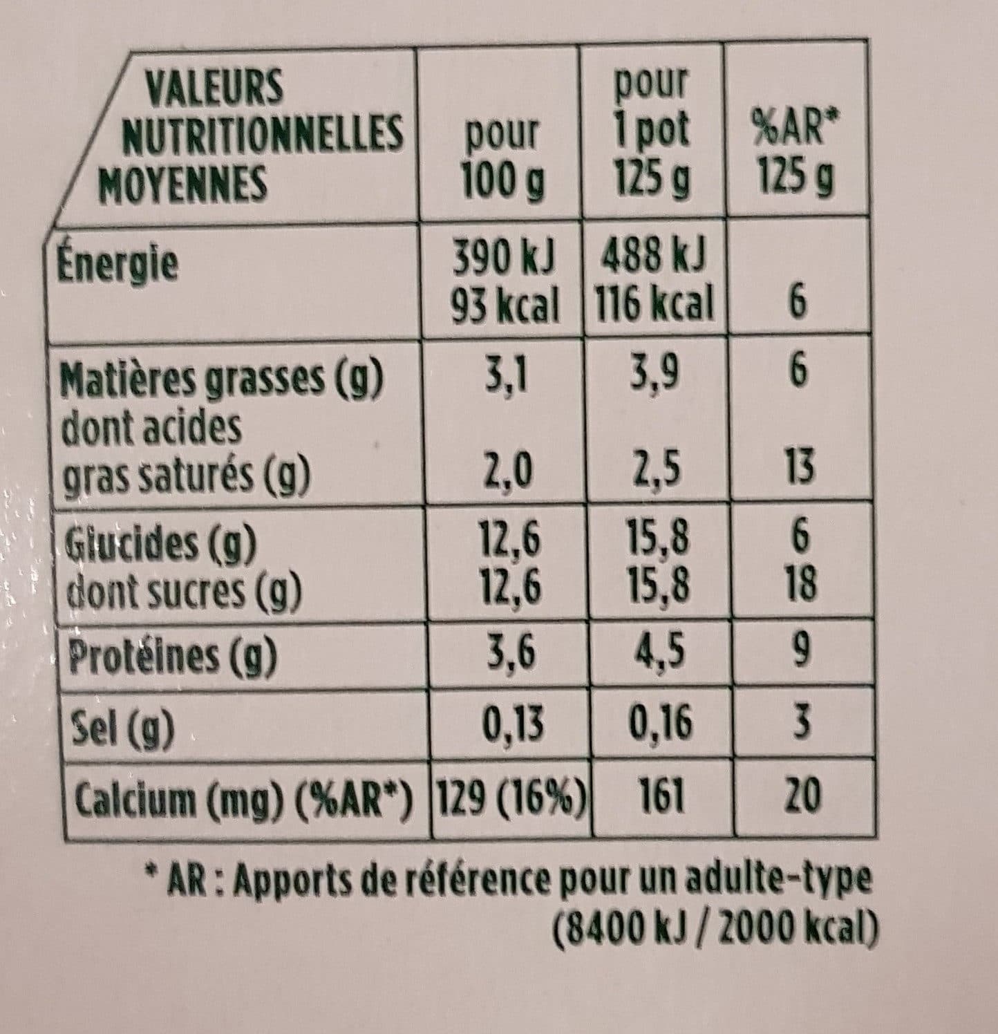 Activia Activia vanille packshot