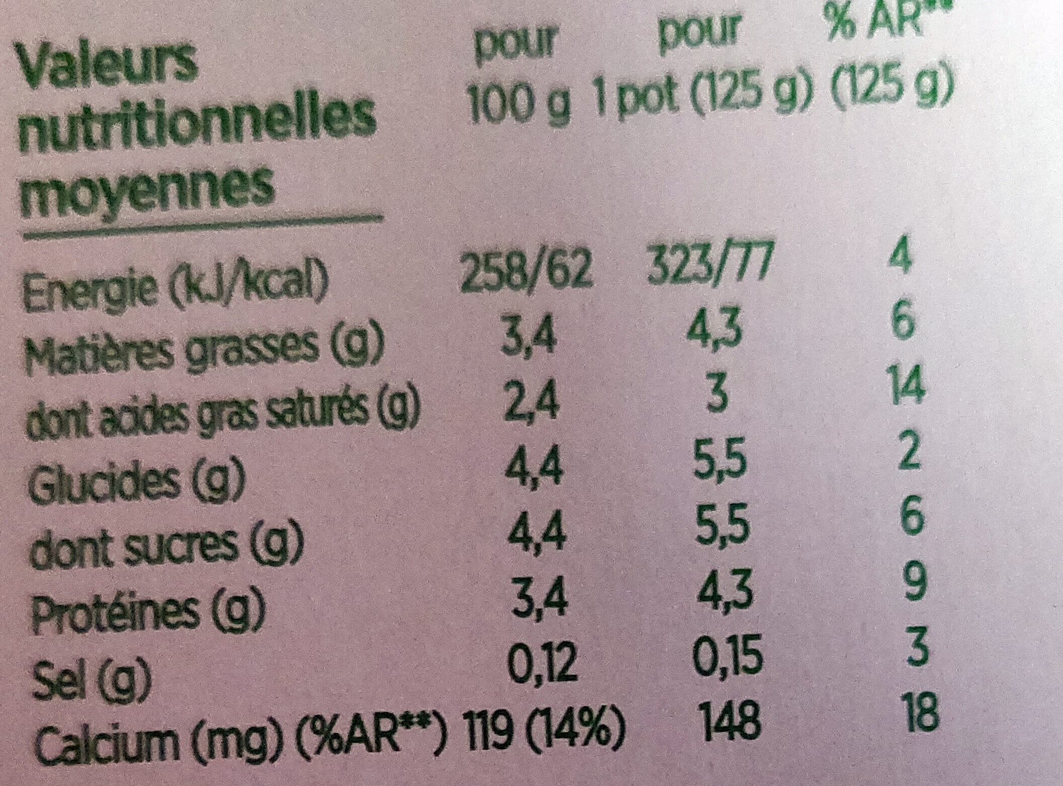 Danone Activia bifidus nature 125 g x 8 packshot