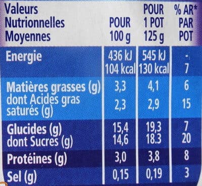 Danone Recette Crémeuse, Mirabelle-Pêche-Abricot packshot