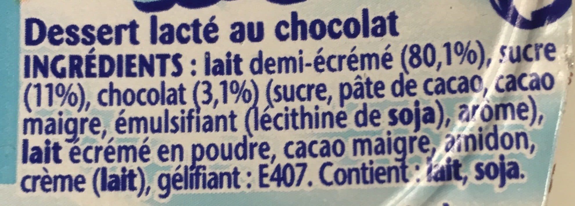 Danone Dany chocolat 100 g x 4 packshot
