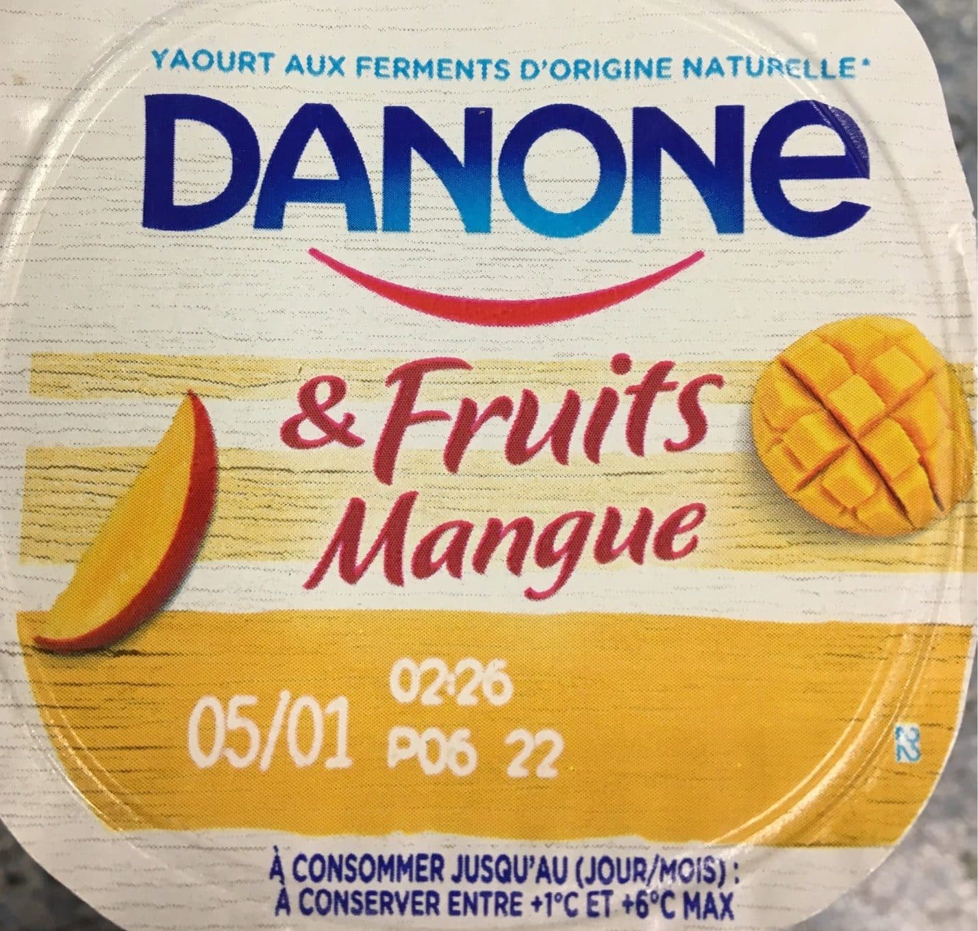 Danone Yaourt packshot