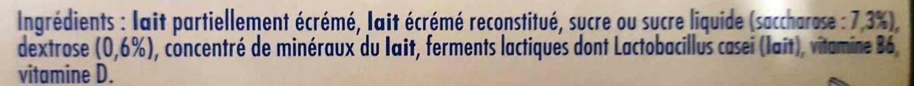 Actimel Actimel nature sucre packshot
