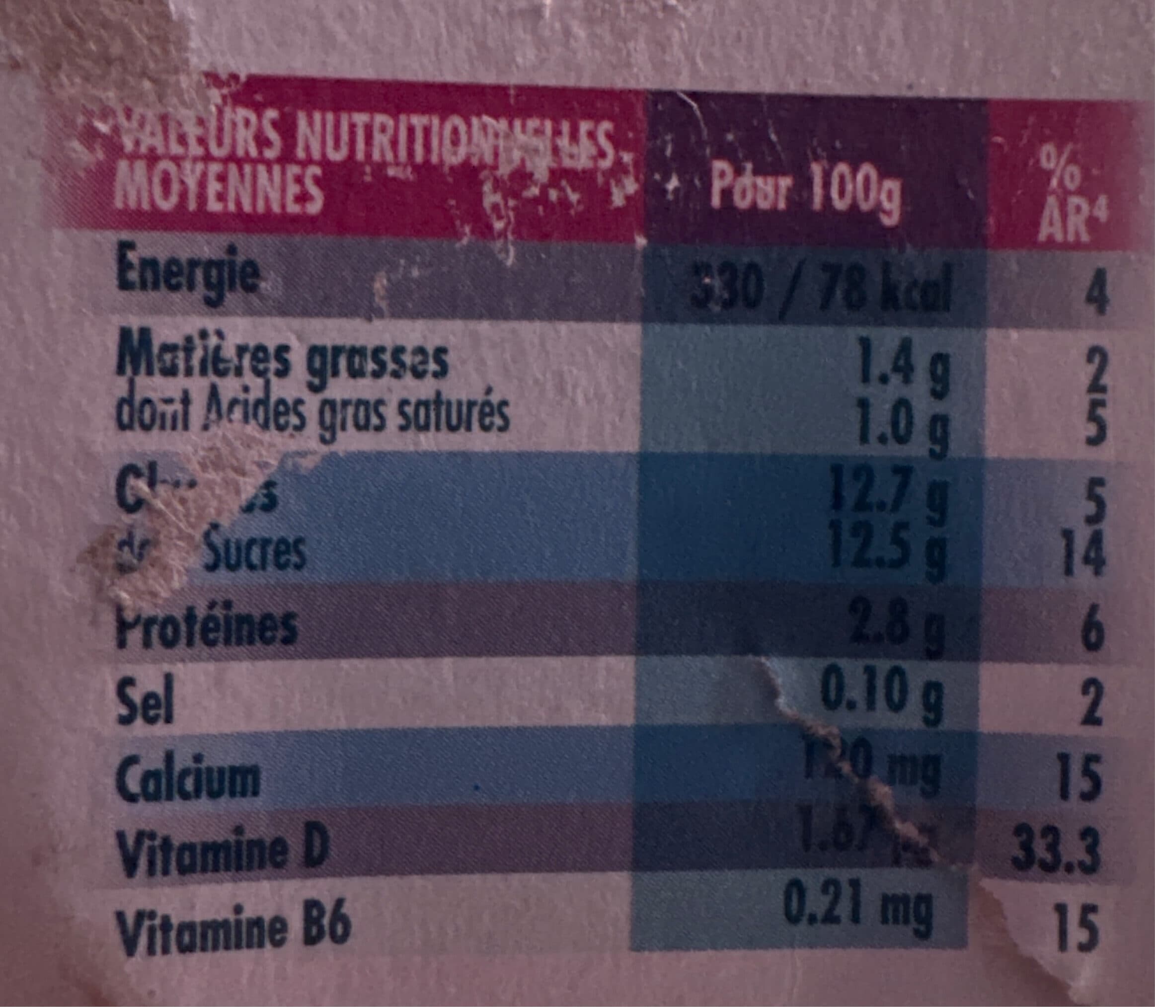 Actimel Actimel gout multifruit packshot