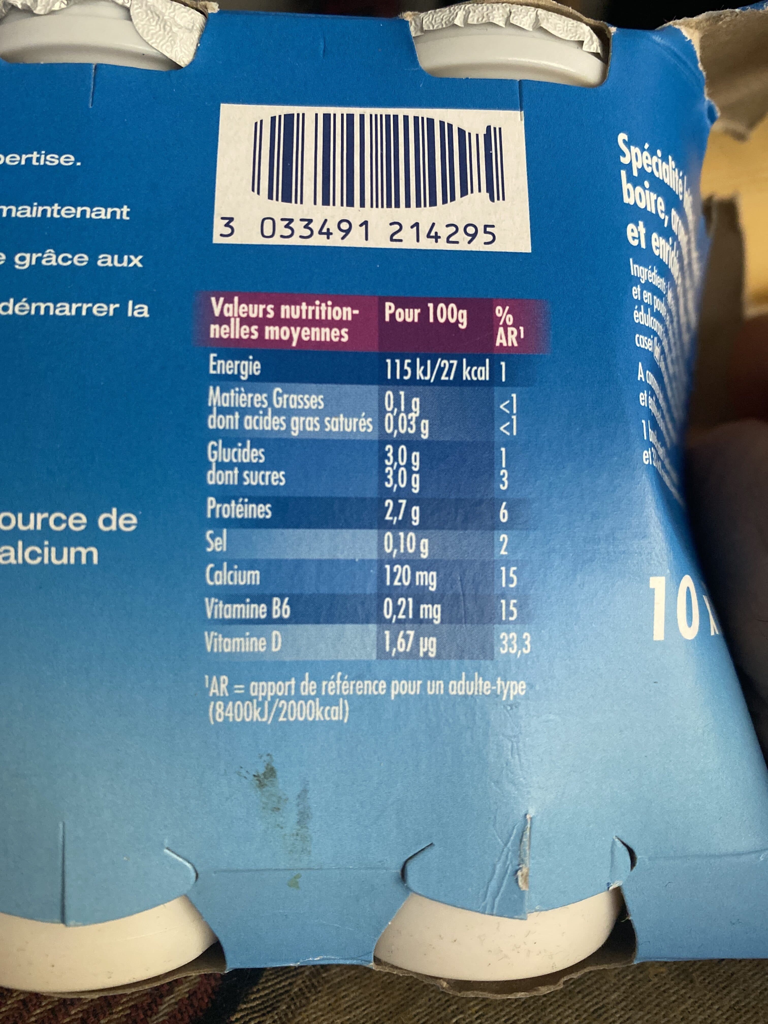 Actimel Actimel 0% packshot
