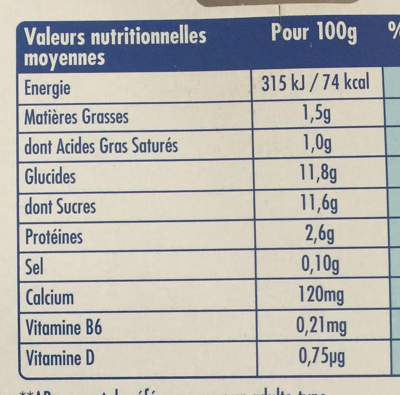 Actimel Goût Myrtille packshot