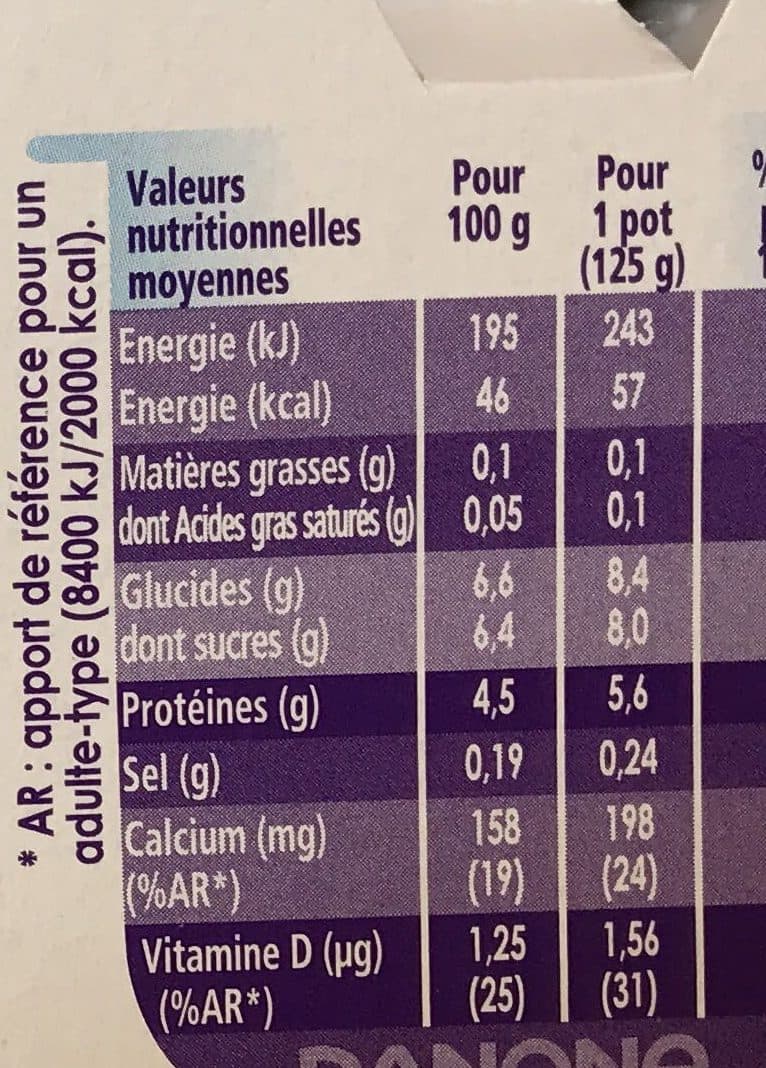 Danone Taillefine fruits 125 g x 8 fruits rouges packshot