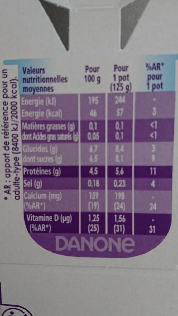 Danone Taillefine fruits 125 g x 16 panache packshot