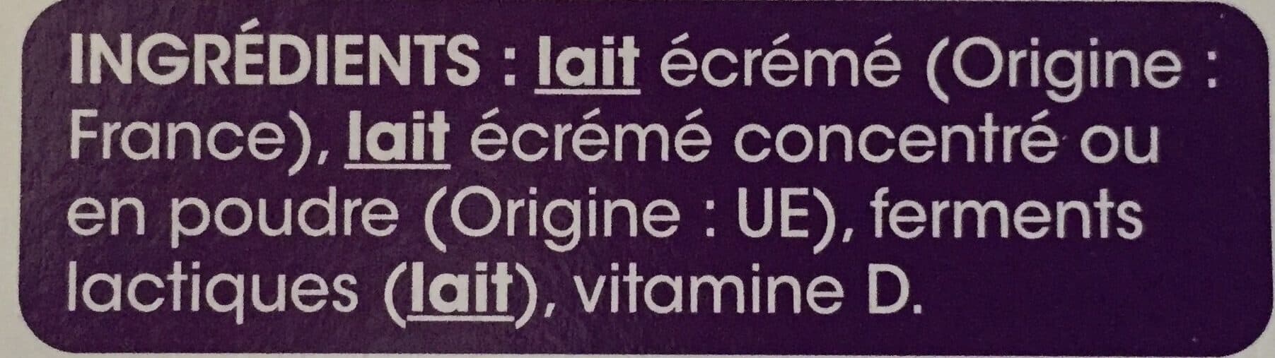 Danone Taillefine brasse nature 125 g x 8 packshot