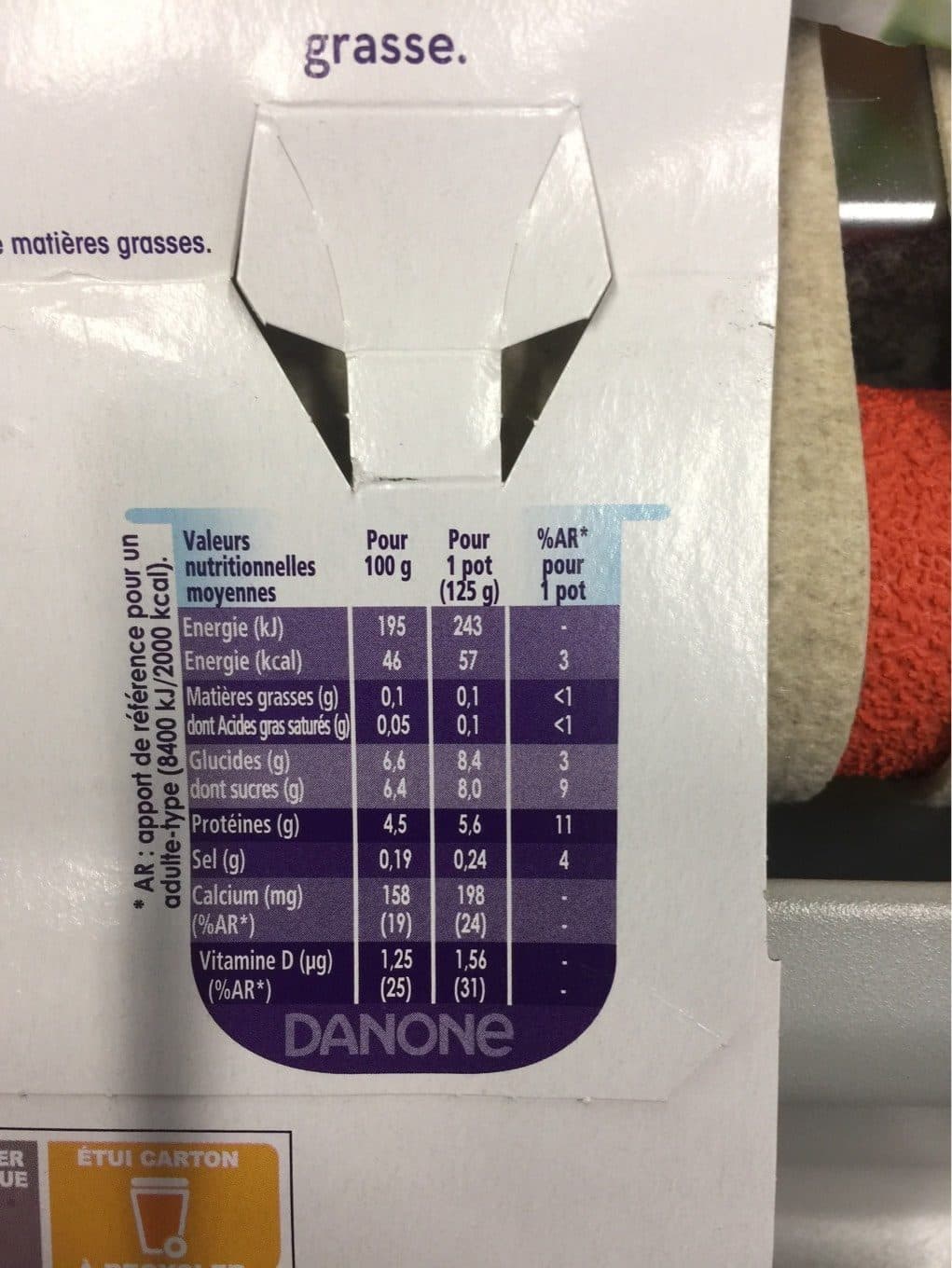 Danone Taillefine au fruits Framboise Cerise Fraise Myrtille (offre spéciale) packshot