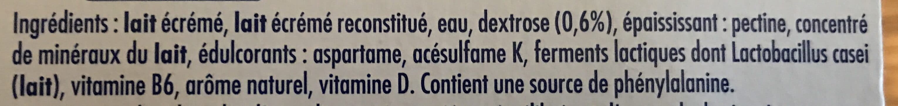 Danone Actimel 0% packshot