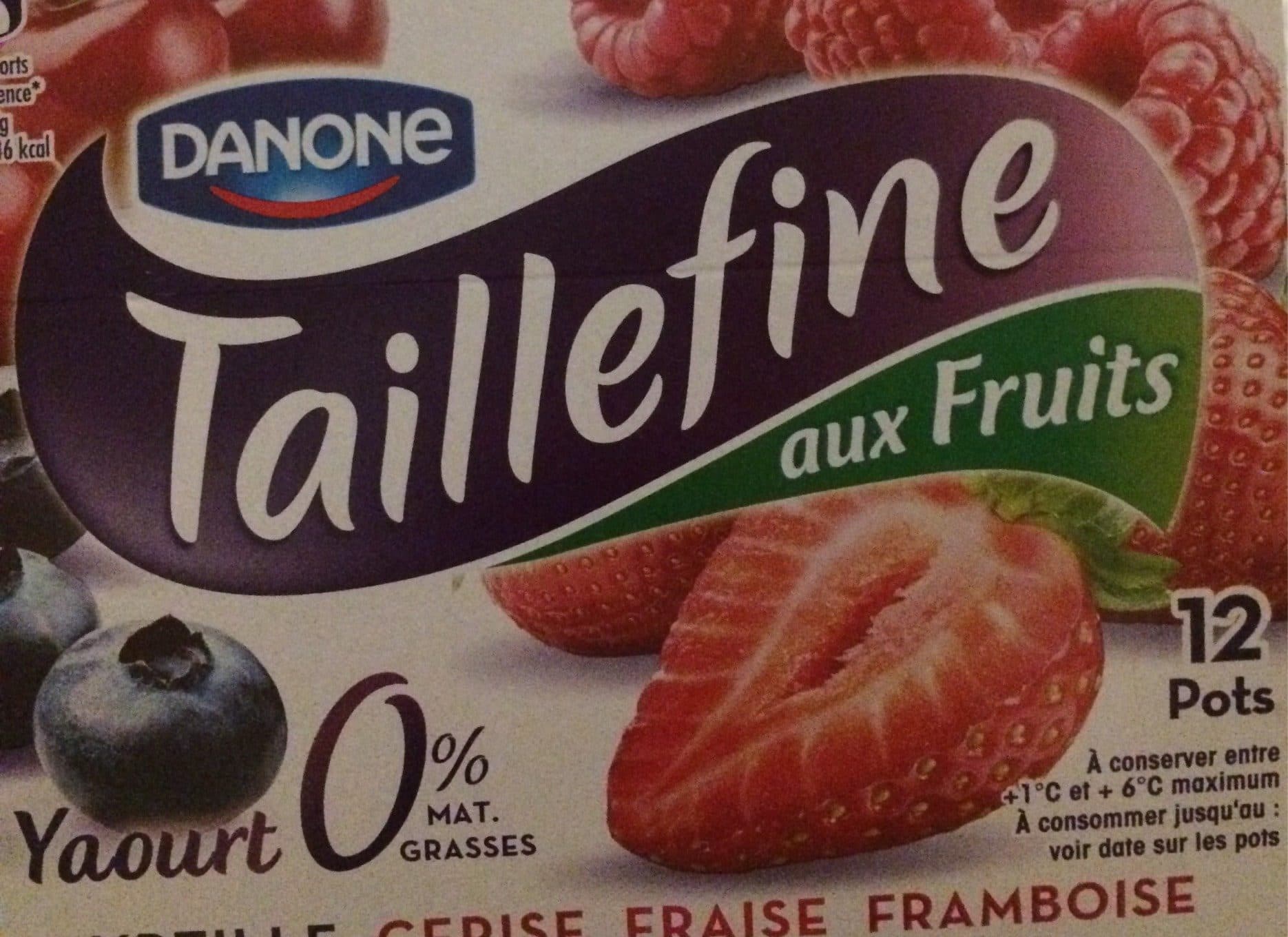Danone Yaourt taillefine packshot