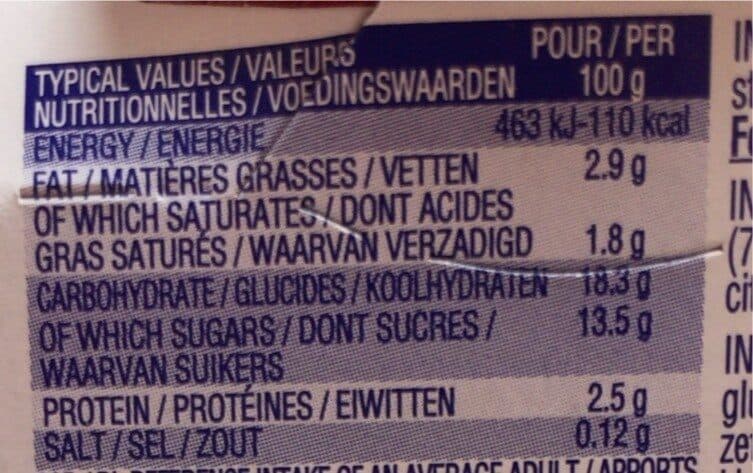 Danone Yaourt fraise packshot
