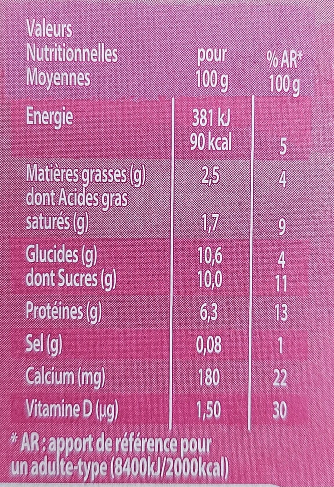 Danone Danonino aux fruits panache 50 g x 12 packshot