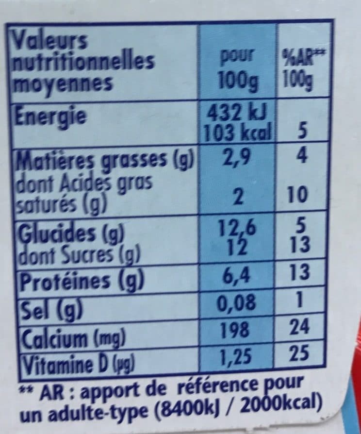 Danone Danonino aux fruits Fraise Pêche/Poire packshot