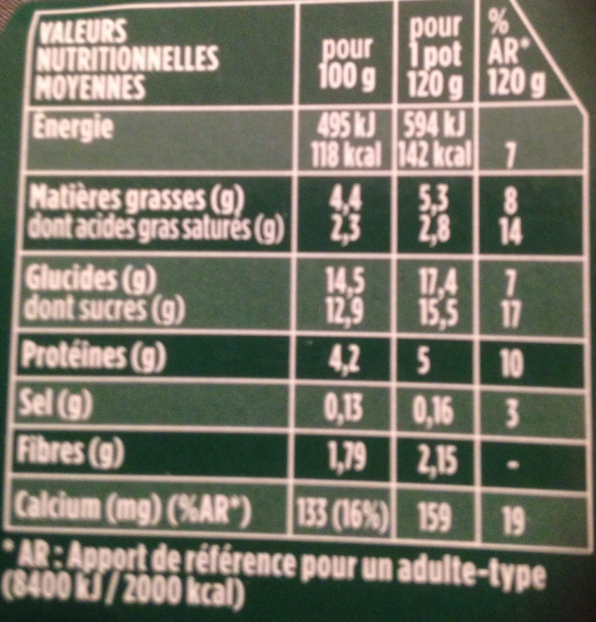 Activia Activia bifidus cereales graines de pavot 120 g x 4 packshot