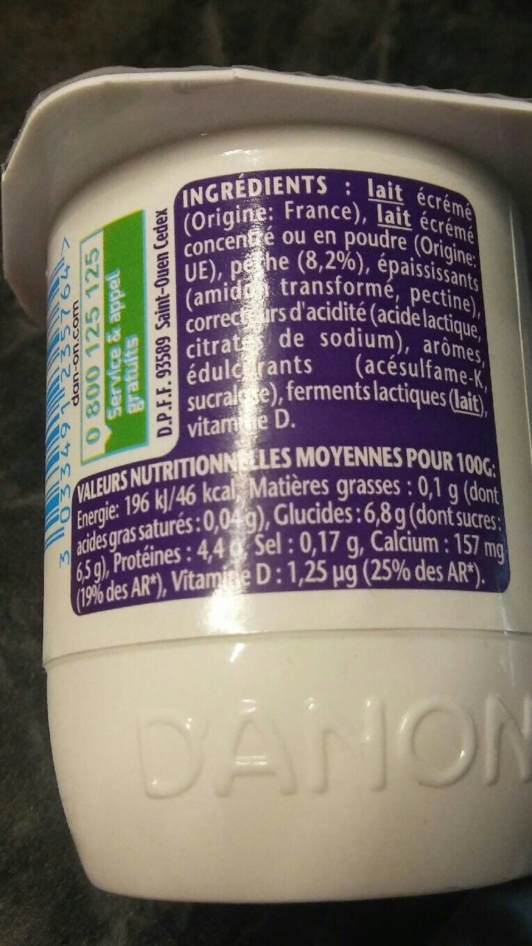 Danone Tallefine packshot